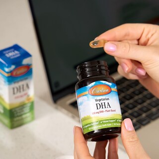 Foto 6 | Suplemento Carlson Vegetarian Dha 500 Mg Dha 60 Cápsulas Blandas - Venta Internacional.