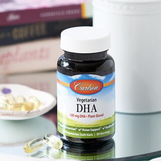 Foto 7 | Suplemento Carlson Vegetarian Dha 500 Mg Dha 60 Cápsulas Blandas - Venta Internacional.