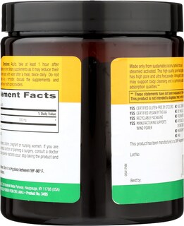 Foto 2 | Carbón De Coco Activado En Polvo Country Life 500 Mg - Venta Internacional.
