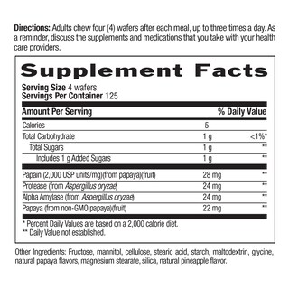 Foto 5 | Supplement Country Life Natural Tropical Papaya Enzyme 500 Obleas Masticables - Venta Internacional.