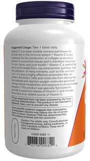 Foto 3 | Suplemento Now Foods, 250 Comprimidos De Vitamina C-1000 De Liberación Sostenida - Venta Internacional.