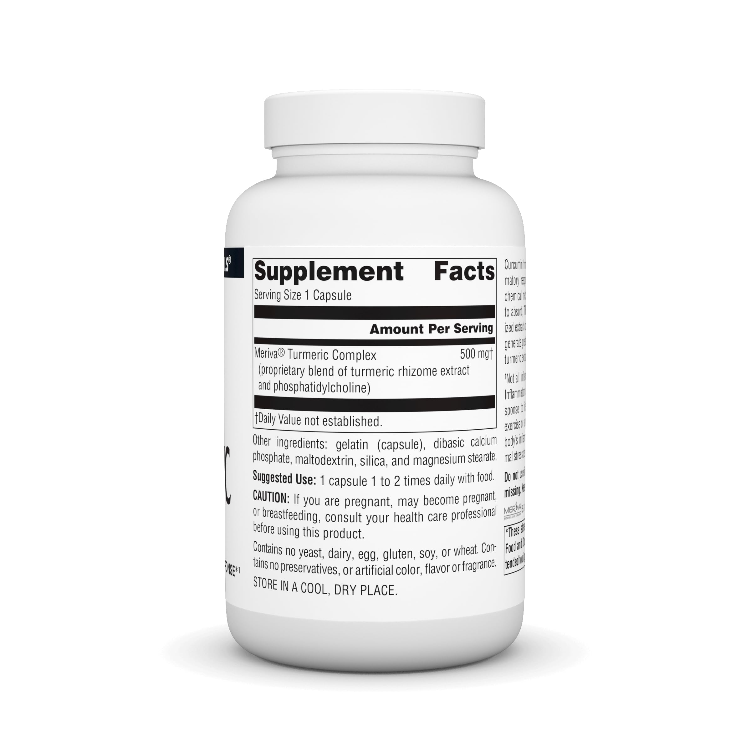 Foto 3 pulgar | Suplemento De Cúrcuma Source Naturals Con Meriva 500 Mg 120 Comprimidos - Venta Internacional.