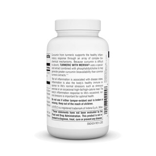 Foto 3 | Suplemento De Cúrcuma Source Naturals Con Meriva 500 Mg 120 Comprimidos - Venta Internacional.