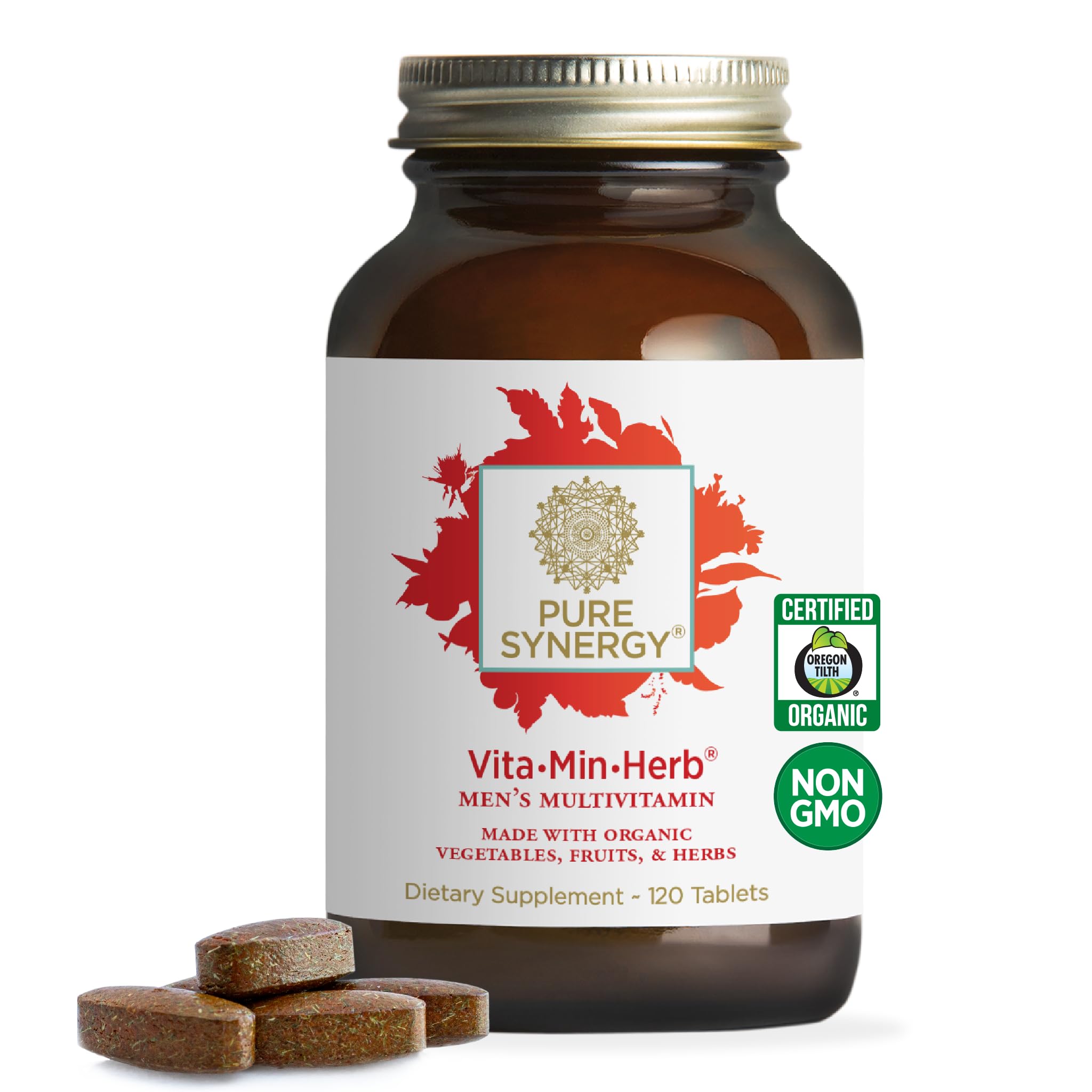 Suplemento Multivitamínico Pure Synergy Vita·min·herb Para Hombres - Venta Internacional.
