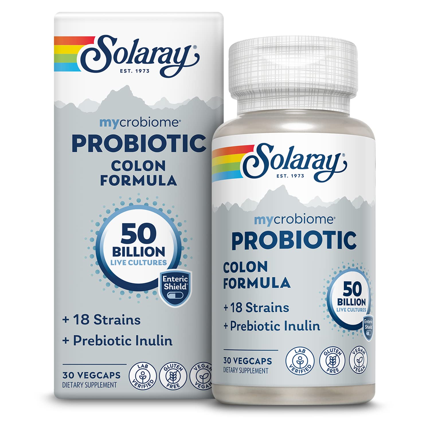 Foto 2 pulgar | Fórmula Probiótica Para El Colon Solaray Mycrobiome 50 Mil Millones De Cfu - Venta Internacional.