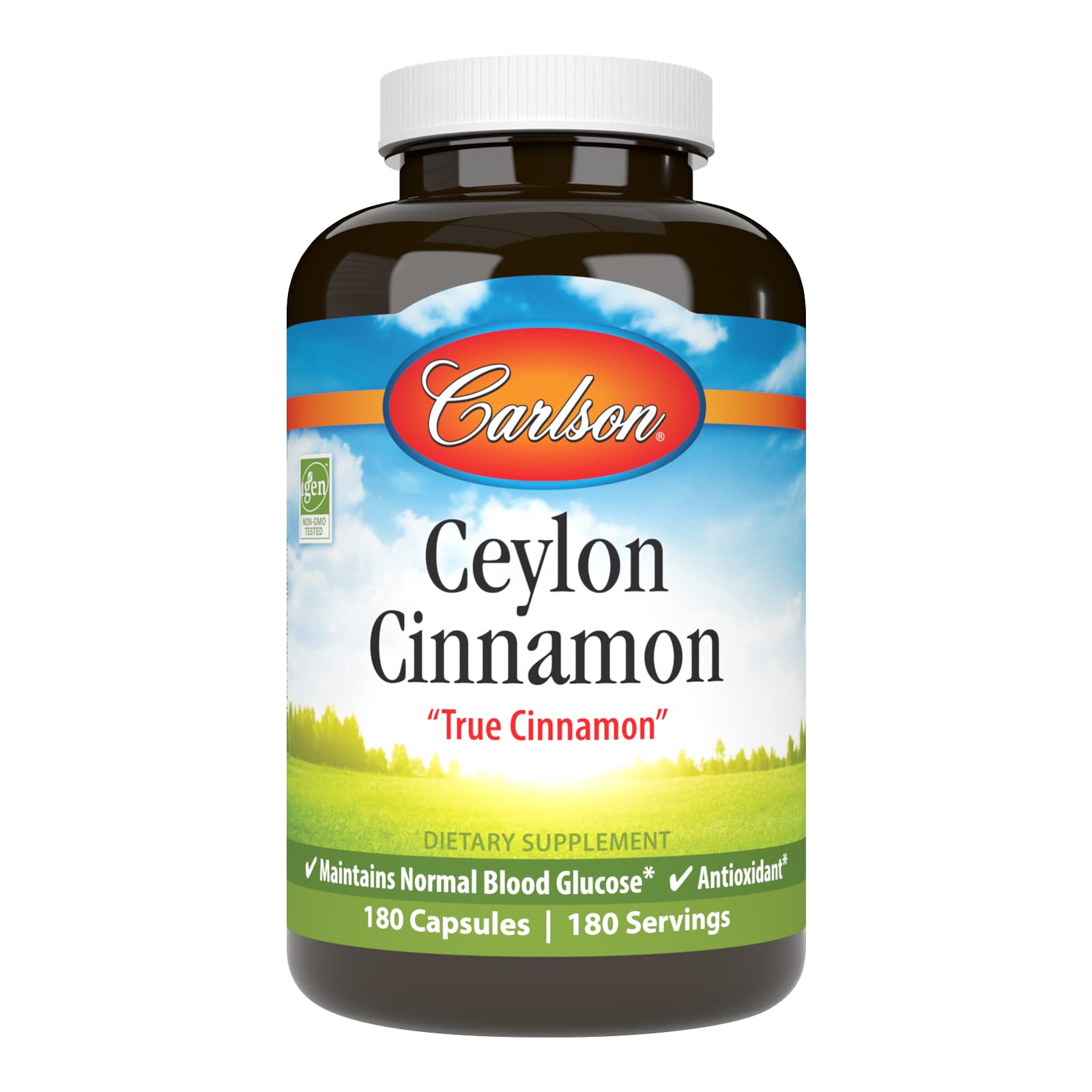 Foto 2 pulgar | Suplementos Carlson, Extracto De Canela De Ceilán, 500 Mg, 180 Cápsulas - Venta Internacional.