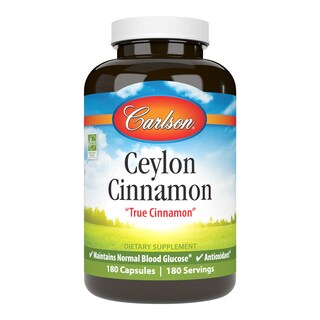 Foto 1 | Suplementos Carlson, Extracto De Canela De Ceilán, 500 Mg, 180 Cápsulas - Venta Internacional.