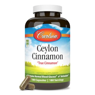 Foto 5 | Suplementos Carlson, Extracto De Canela De Ceilán, 500 Mg, 180 Cápsulas - Venta Internacional.