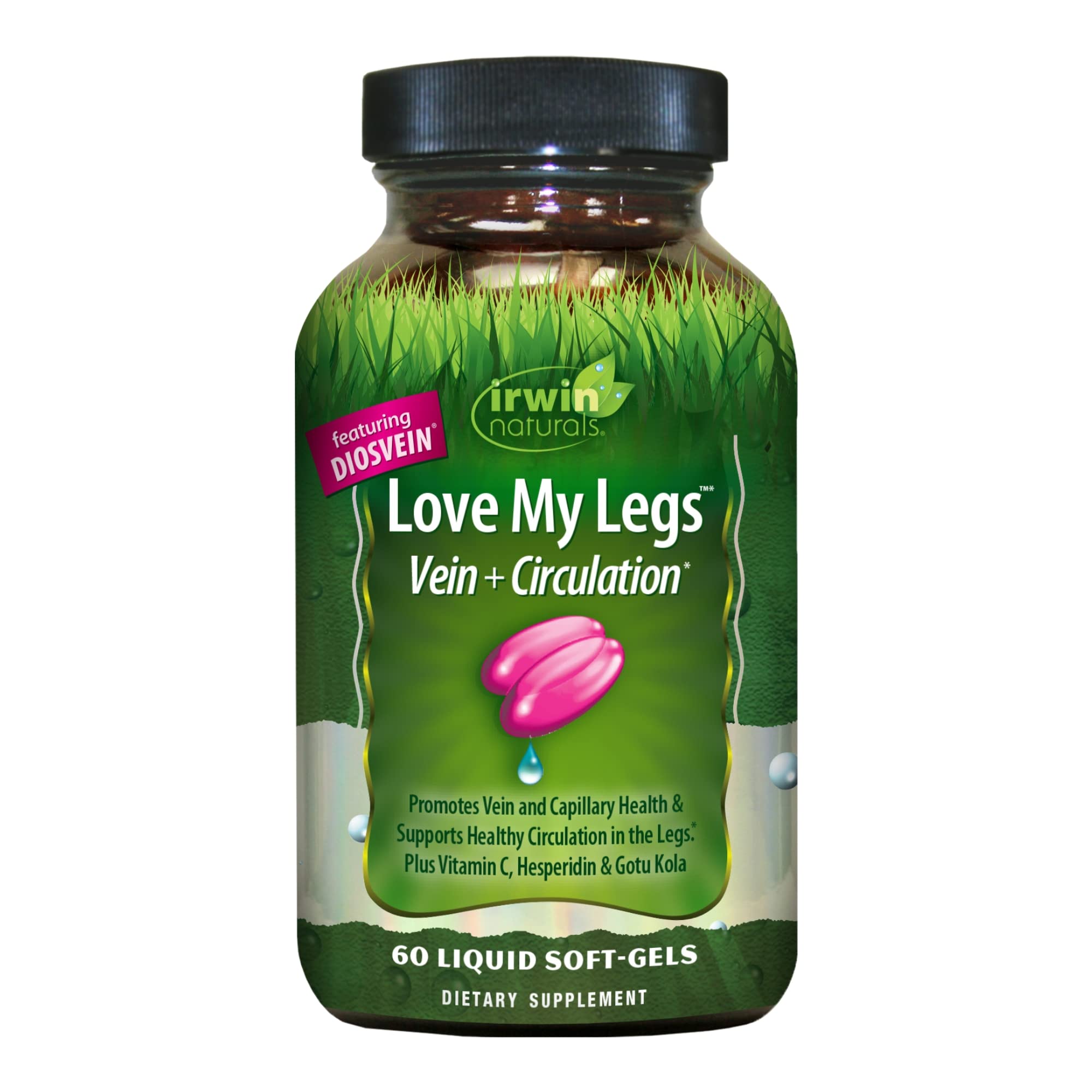 Foto 2 pulgar | Suplemento Love My Legs De Irwin Naturals 60 Cápsulas Blandas - Venta Internacional.