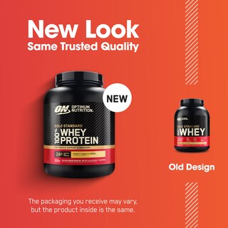 Foto 2 | Crema De Proteína De Suero En Polvo Optimum Nutrition Gold Standard 100% Vainilla Francesa, 2,27 Kg - Venta Internaci