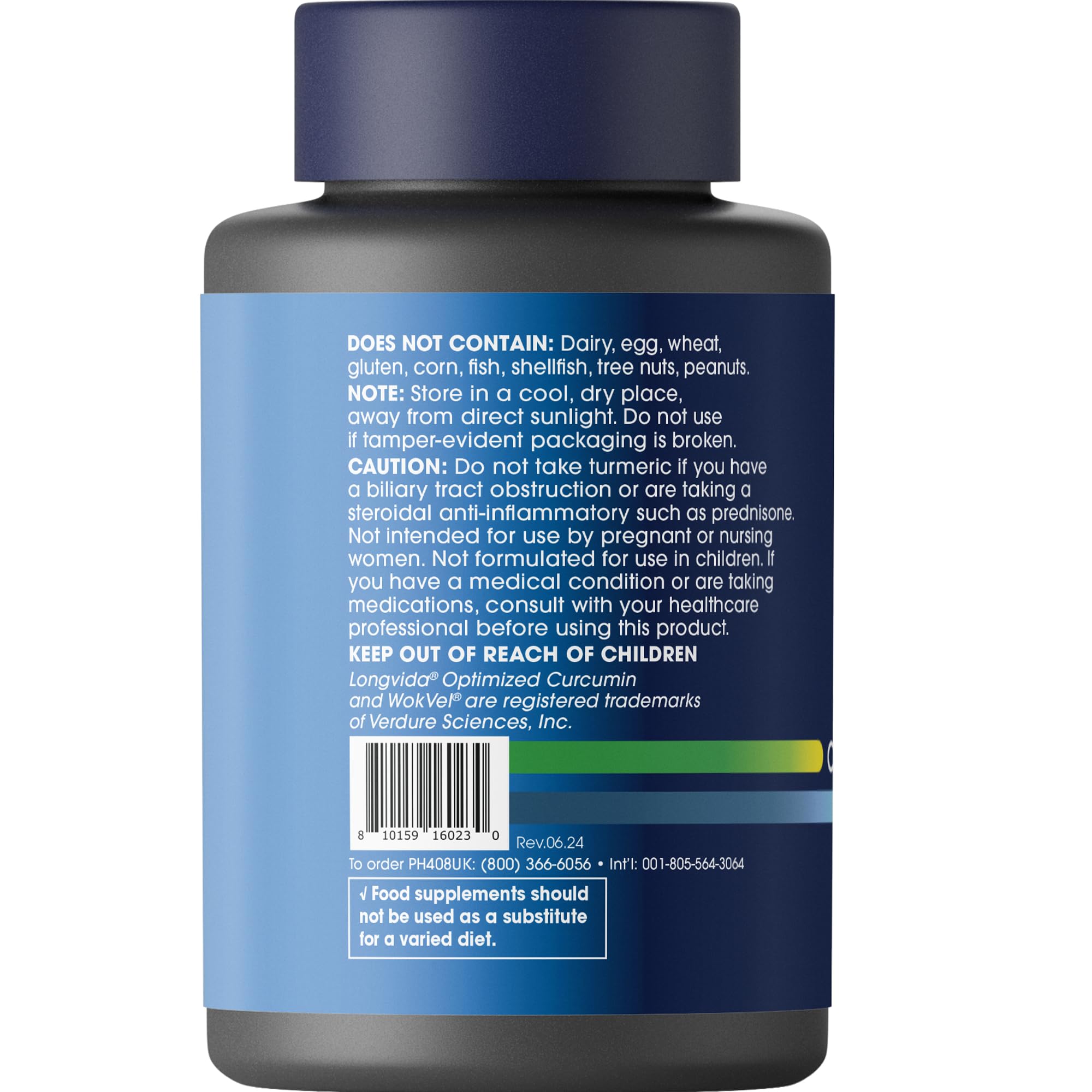Foto 3 | Suplemento Prohealth De Curcumina Optimizada Para El Cuerpo Y Las Articulaciones, 60 Cápsulas - Venta Internacional.