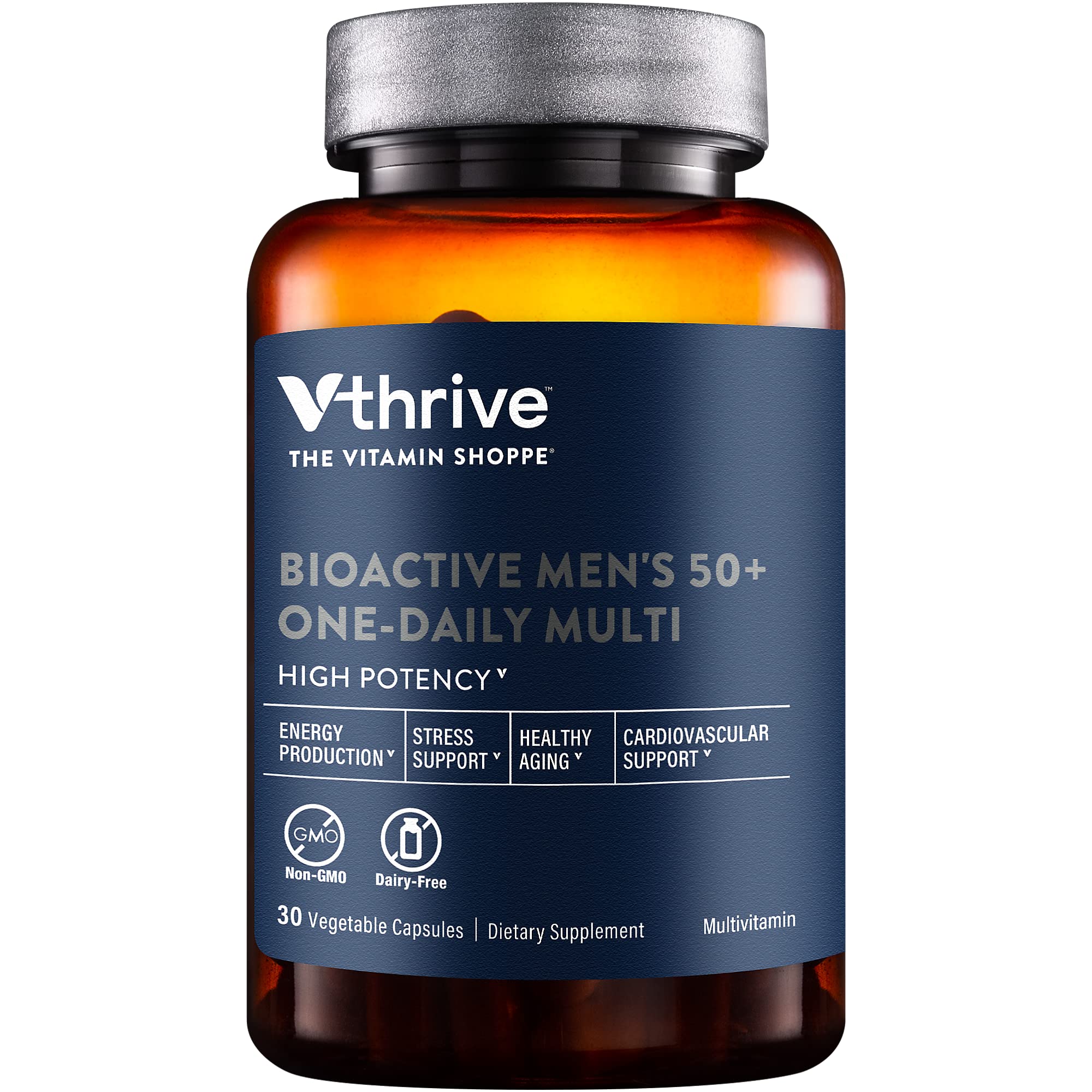 Foto 2 pulgar | Multivitamínico Vthrive Bioactive, Una Vez Al Día, Para Hombres, 50 O Más, 30 Cápsulas - Venta Internacional.