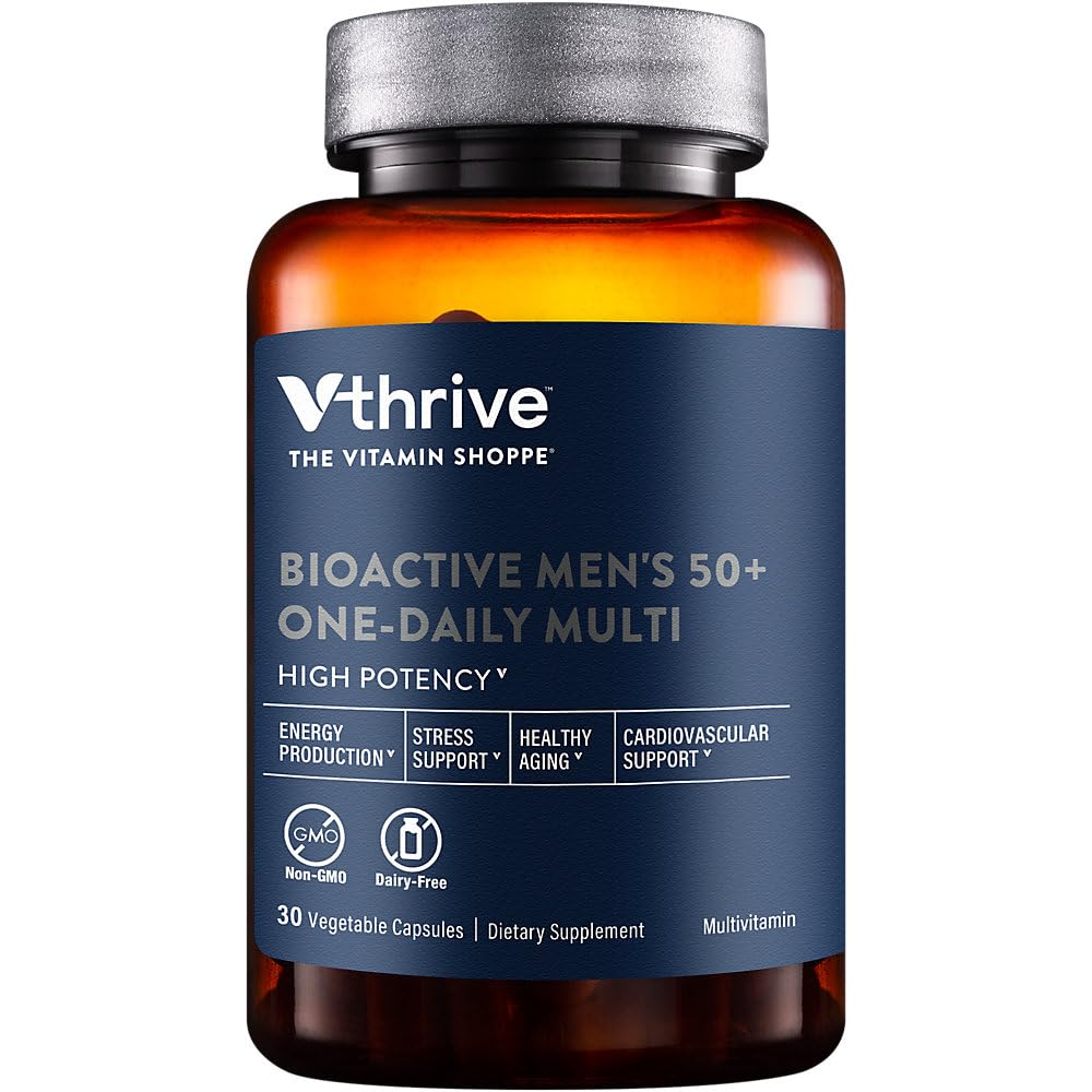 Foto 3 pulgar | Multivitamínico Vthrive Bioactive, Una Vez Al Día, Para Hombres, 50 O Más, 30 Cápsulas - Venta Internacional.