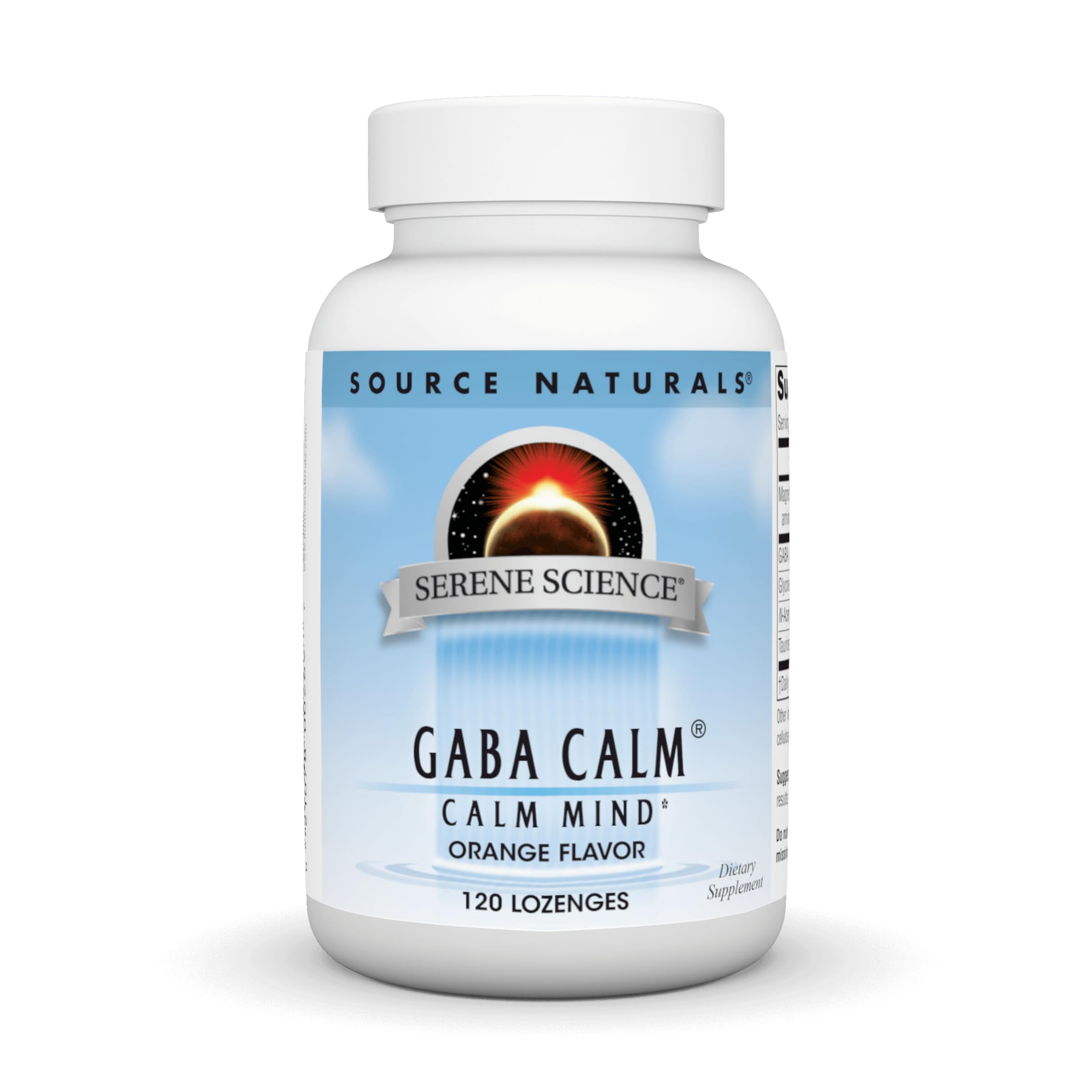 Foto 2 pulgar | Supplement Source Naturals Serene Science Gaba Calm 120 Pastillas - Venta Internacional.