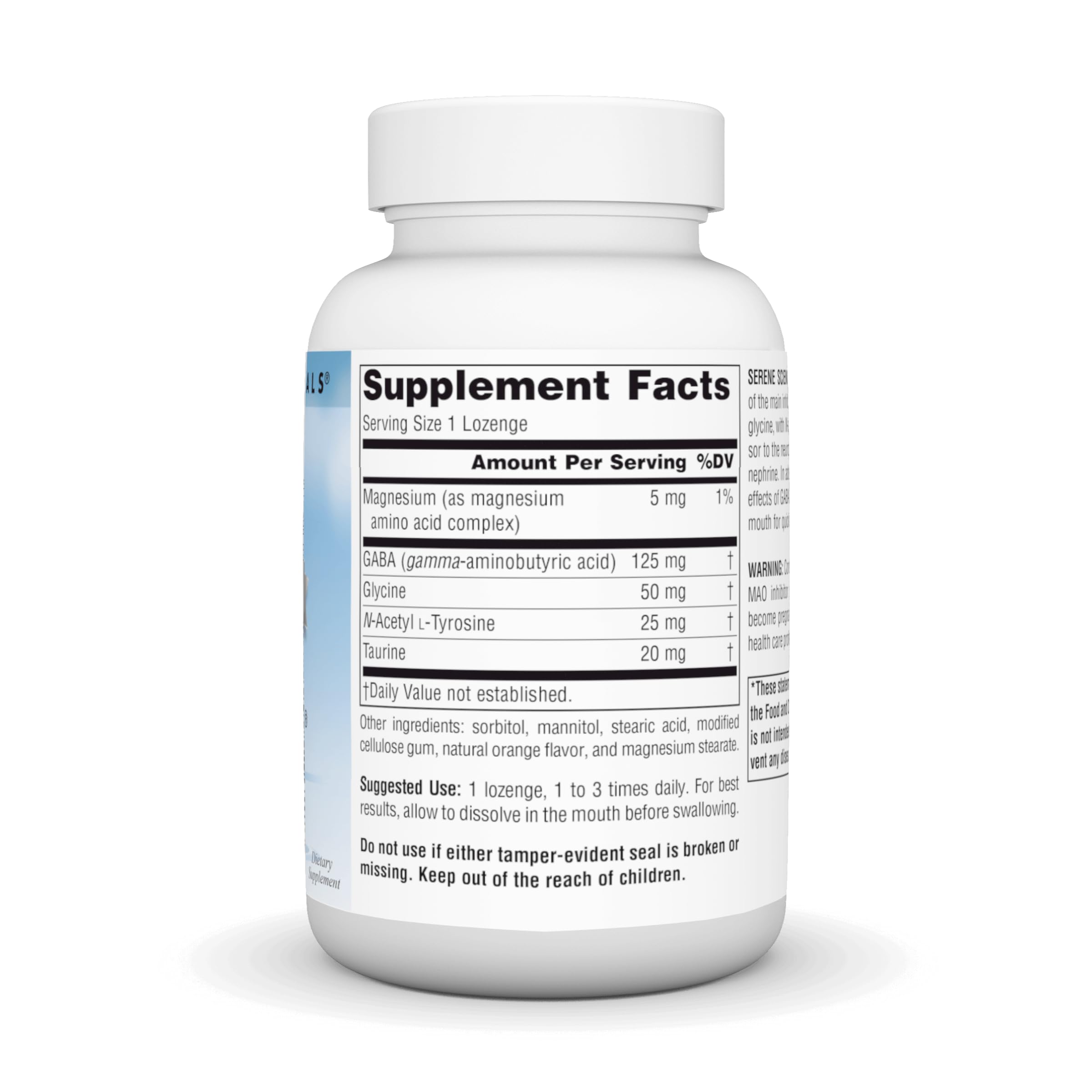 Foto 3 pulgar | Supplement Source Naturals Serene Science Gaba Calm 120 Pastillas - Venta Internacional.