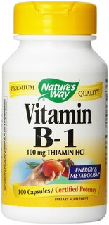 Foto 1 | Suplemento Nature's Way B-1 100 Mg 100 Cápsulas - Venta Internacional.