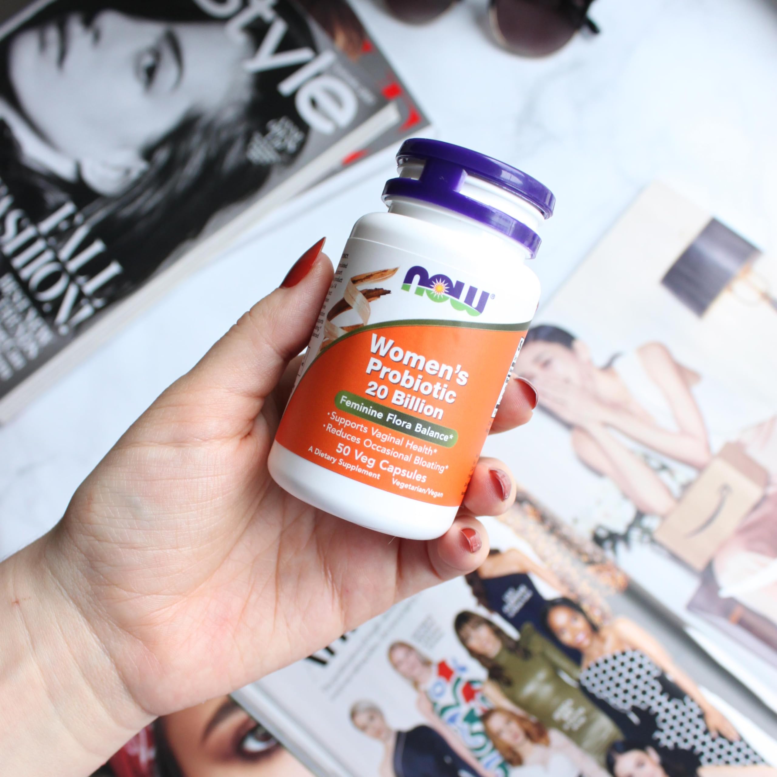 Foto 7 pulgar | Probiótico Para Mujeres Supplement Now Foods, 20 Mil Millones, 50 Cápsulas - Venta Internacional.