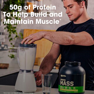 Foto 4 | Proteína En Polvo Para Ganar Peso Optimum Nutrition Serious Mass - Venta Internacional.