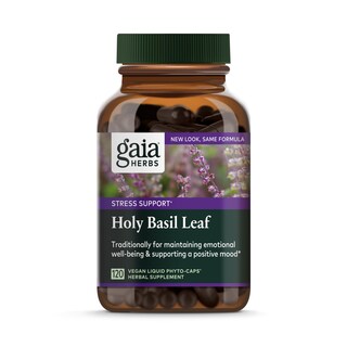 Foto 1 | Suplemento Gaia Herbs Holy Basil Leaf 120 Cápsulas Veganas - Venta Internacional.