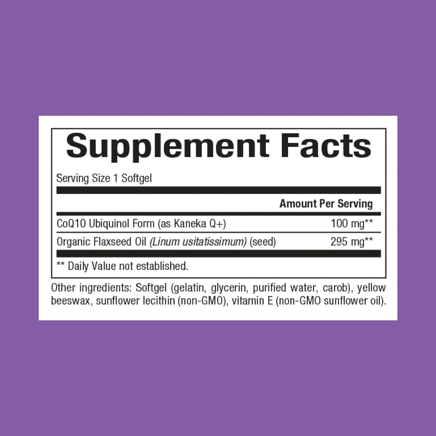 Foto 3 pulgar | Suplemento Natural Factors Ubiquinol Active Coq10 100 Mg - Venta Internacional.