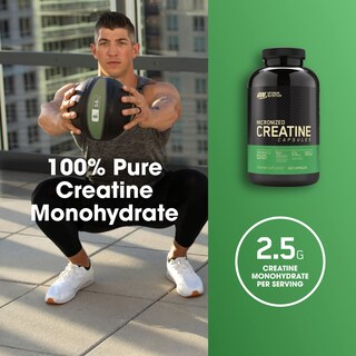 Foto 3 | Suplemento Optimum Nutrition De Creatina Micronizada De 2500 Mg - Venta Internacional.