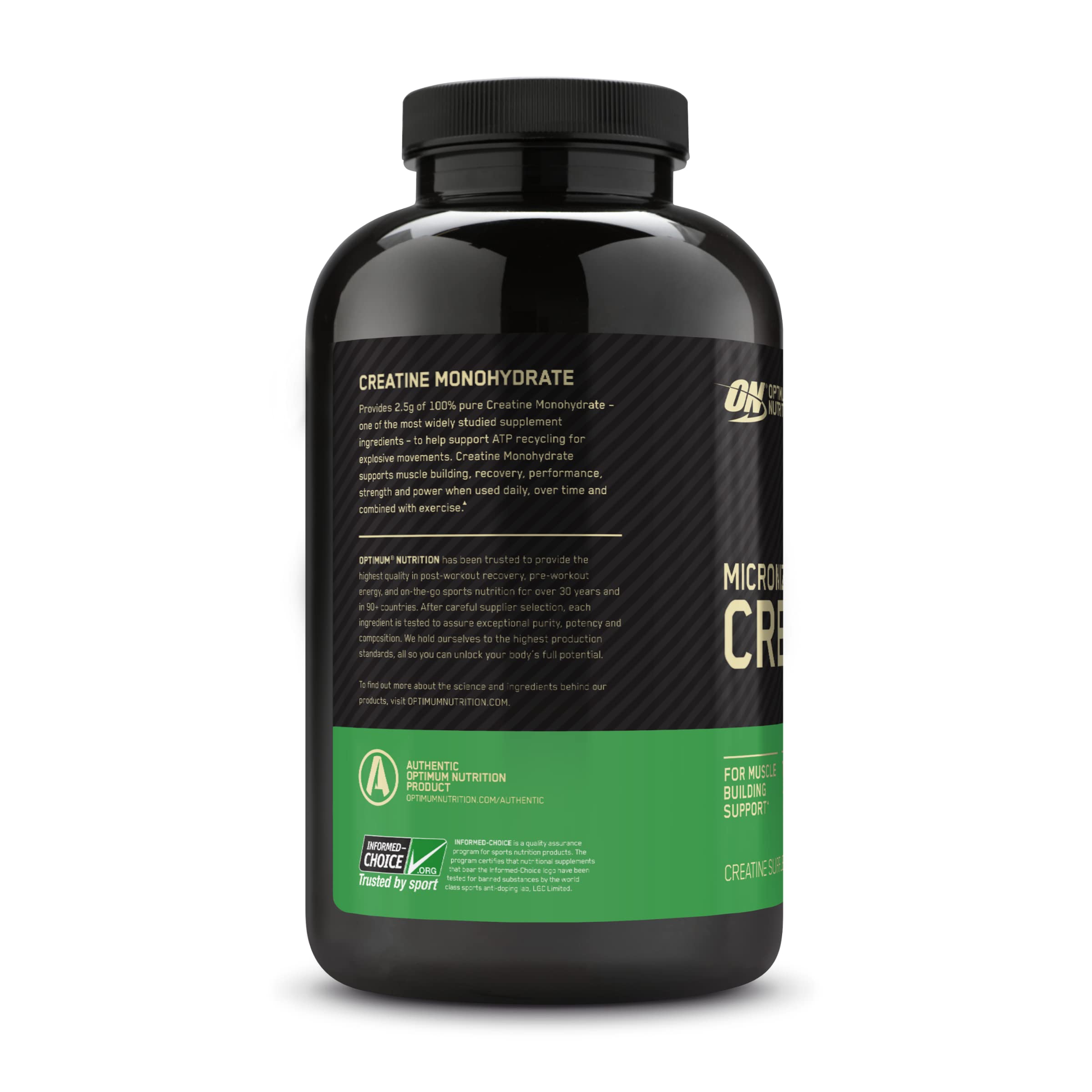 Foto 7 pulgar | Suplemento Optimum Nutrition De Creatina Micronizada De 2500 Mg - Venta Internacional.