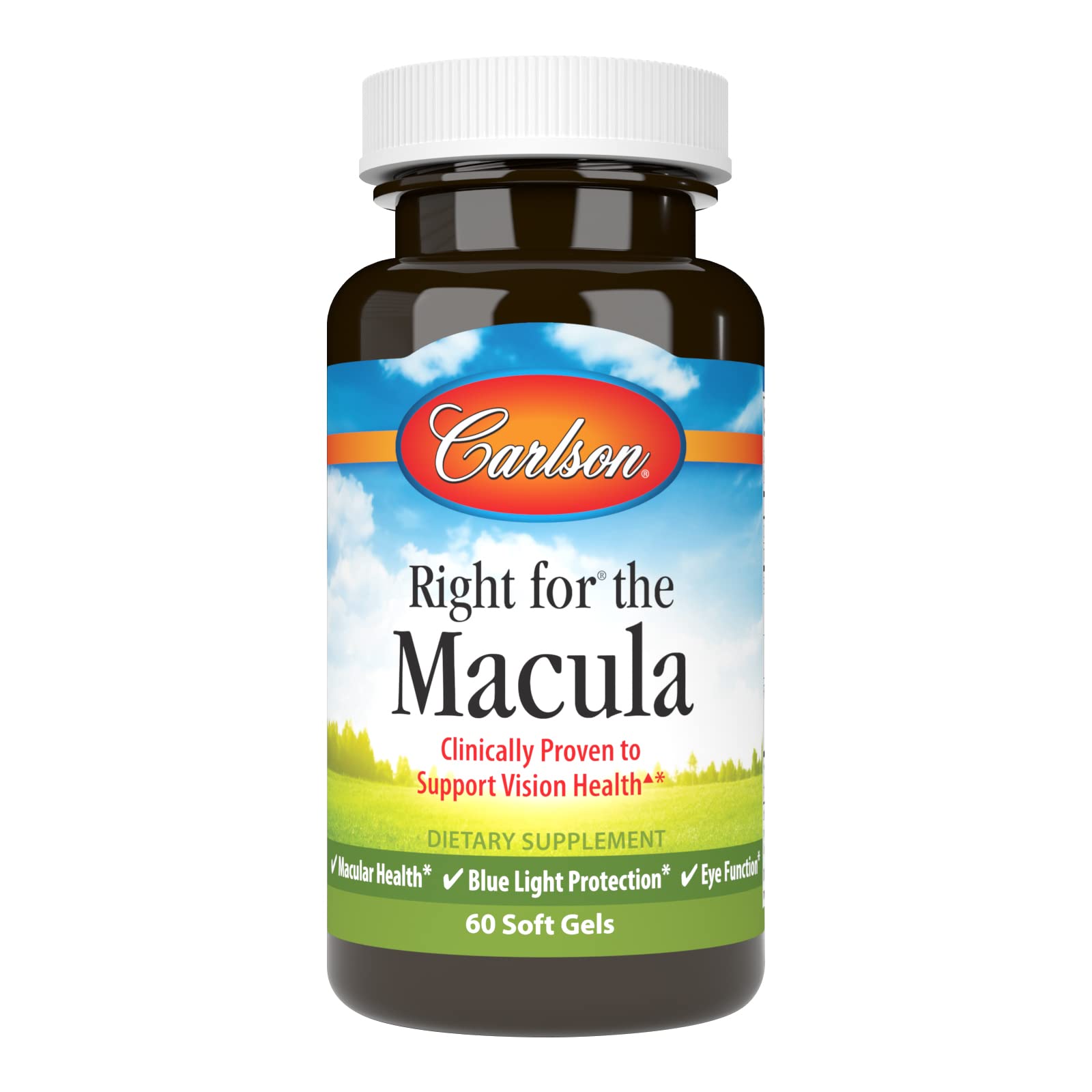 Foto 1 | Suplemento Carlson Right For The Macula 60 Cápsulas Blandas - Venta Internacional.