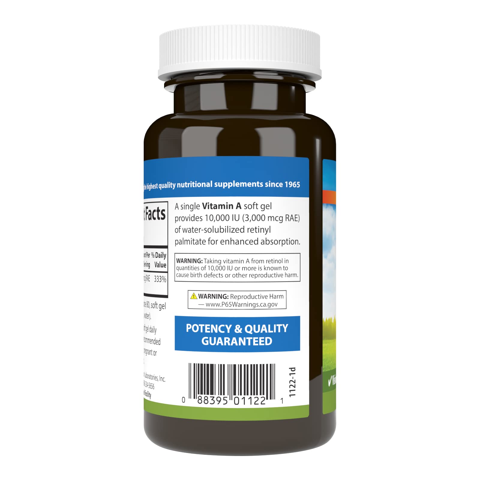 Foto 4 pulgar | Carlson Solubilizado Con Vitamina A 10.000 Ui (3000 Mcg Rae) 250 Cápsulas Blandas - Venta Internacional.