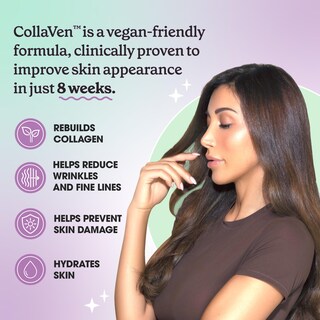 Foto 2 | Suplemento Fit & Lean Collaven Vegan Collagen Builder 60 Cápsulas - Venta Internacional.