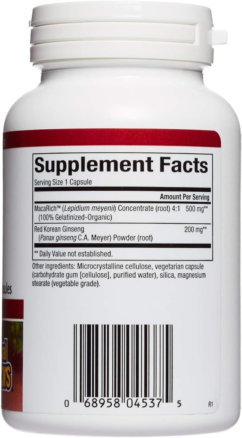 Foto 3 pulgar | Suplemento Natural Factors Macarich Power Maca 90 Cápsulas - Venta Internacional.