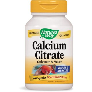 Foto 1 | Suplemento De Citrato De Calcio Nature's Way 100 Cápsulas - Venta Internacional.