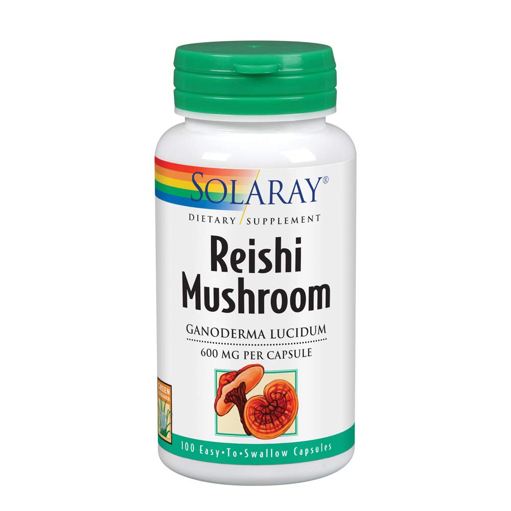 Foto 2 pulgar | Suplemento Solaray, Cápsulas De Hongos Reishi, 600 Mg, 100 Unidades - Venta Internacional.