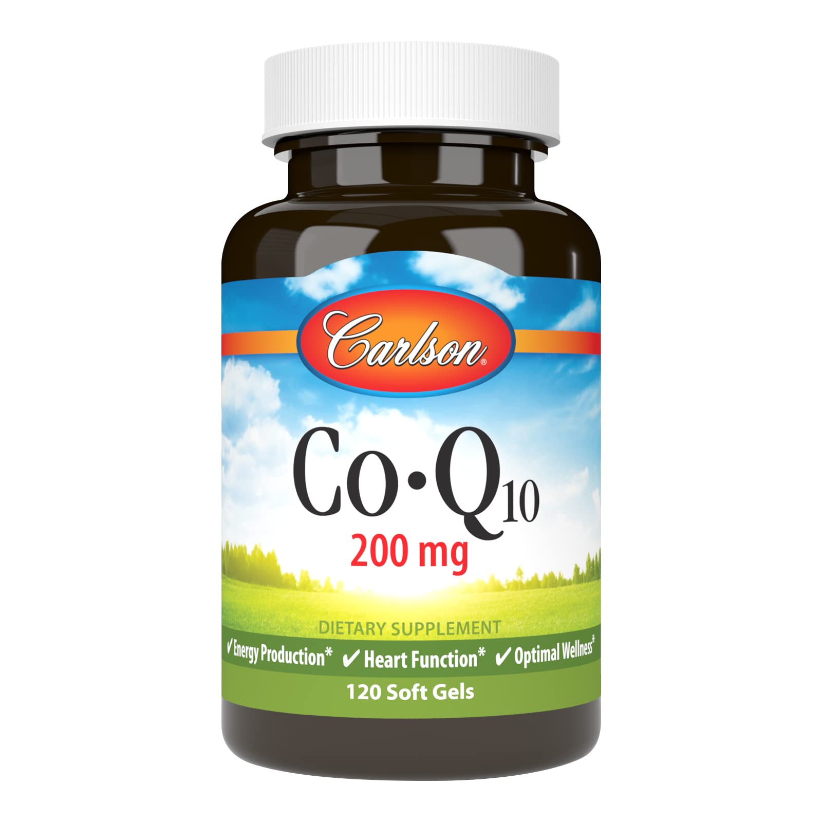 Foto 1 | Suplemento Carlson Co-q10, Coenzima Q10, 200 Mg, 120 Cápsulas Blandas - Venta Internacional.