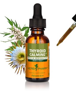 Foto 1 | Suplemento Herb Pharm, Calmante Para La Tiroides, 30 Ml, Apoyo Endocrino - Venta Internacional.