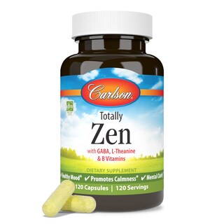 Foto 5 | Suplemento Carlson Totally Zen 120 Cápsulas - Venta Internacional.