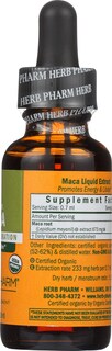 Foto 6 | Suplemento De Extracto De Maca Orgánica Herb Pharm 30 Ml - Venta Internacional.