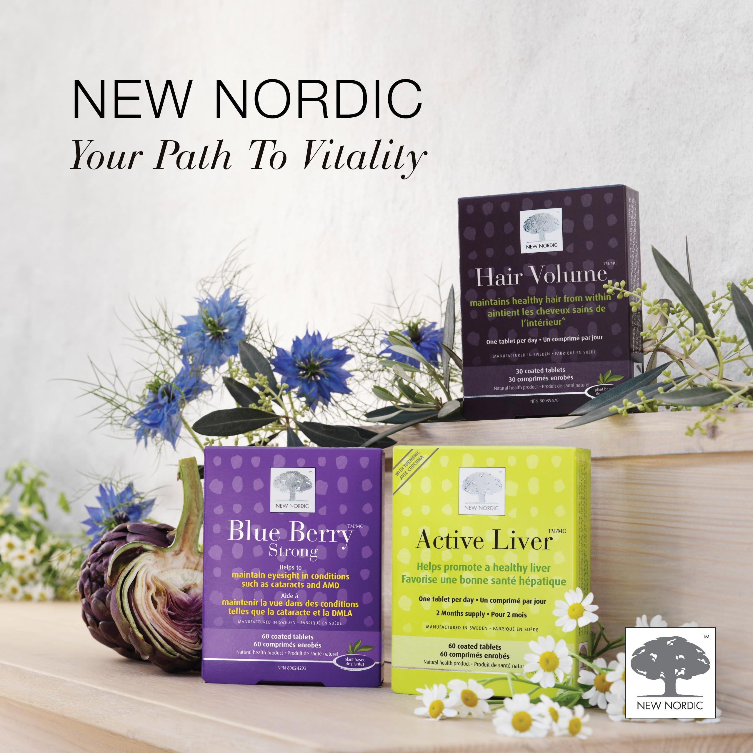 Foto 8 pulgar | Suplemento New Nordic Active Legs Strong 30 Comprimidos - Venta Internacional.