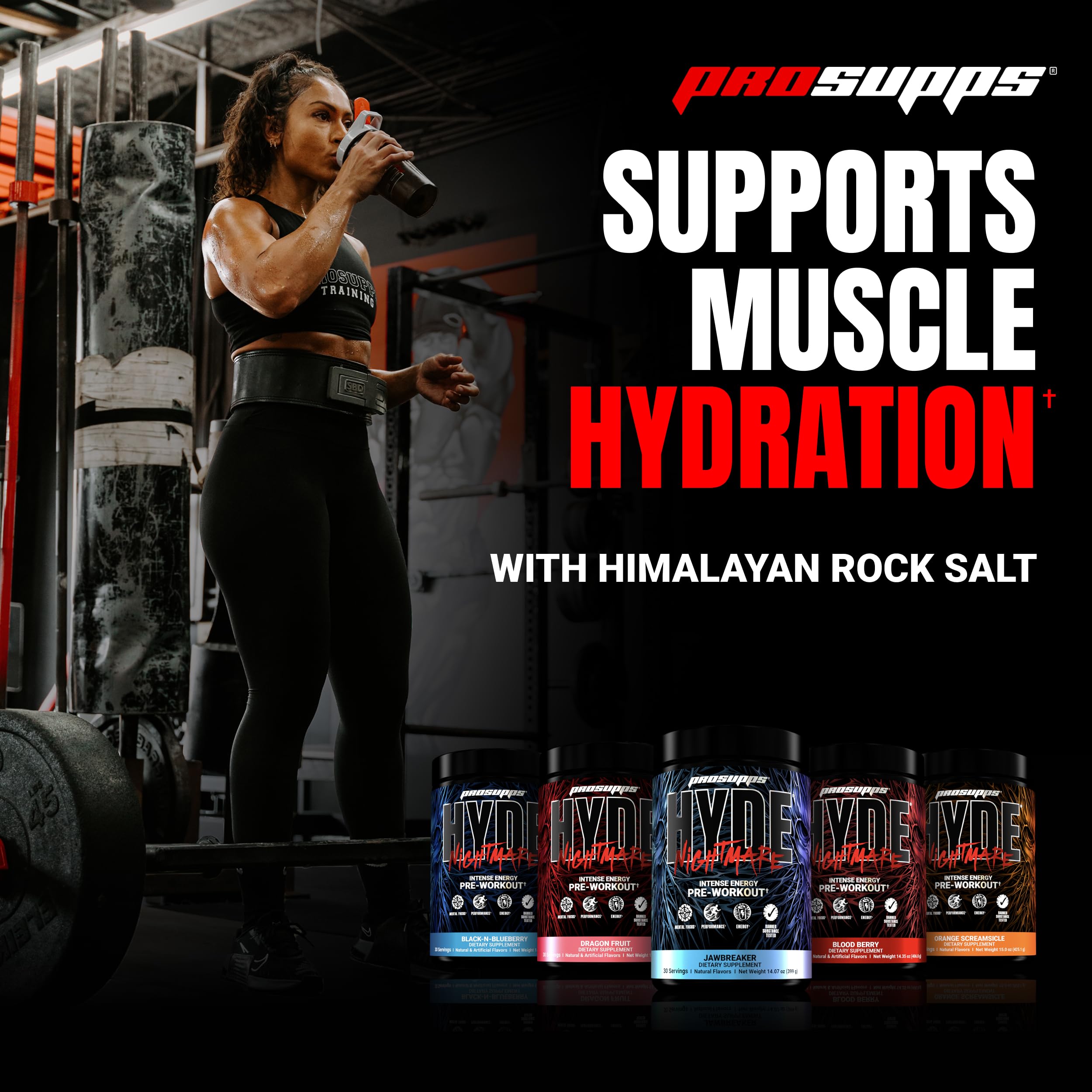 Foto 6 pulgar | Polvo Para Antes Del Entrenamiento Prosupps Mr. Hyde Nightmare Orange 30 Dosis - Venta Internacional.