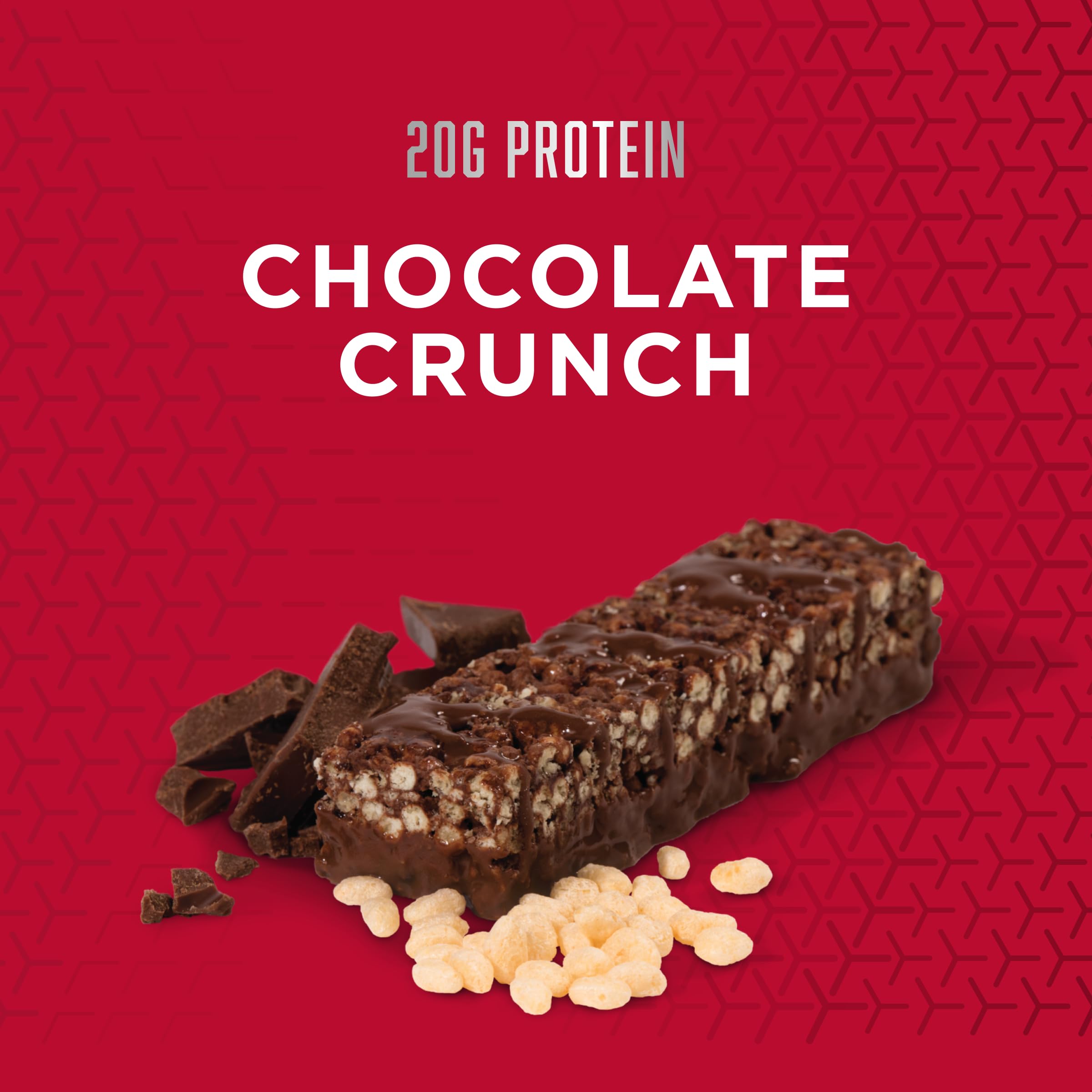 Foto 3 pulgar | Barrita Protein Snack Bar Bsn Protein Crisp, Chocolate Crujiente, 12 X 20 G - Venta Internacional.