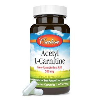 Foto 5 | Suplemento Carlson Labs Acetil L-carnitina 500 Mg 60 Cápsulas - Venta Internacional.