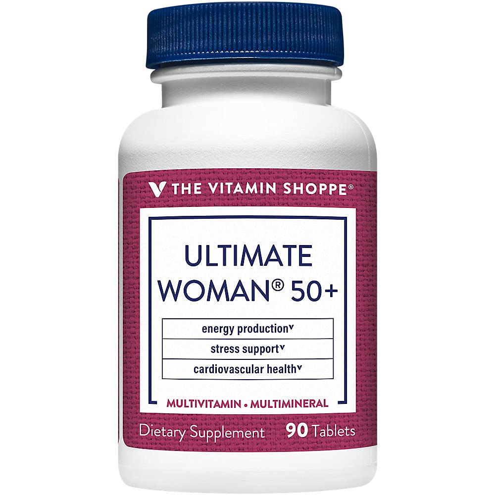 Foto 2 pulgar | Multivitamínico The Vitamin Shoppe Ultimate Woman 50+ 90 Comprimidos - Venta Internacional.