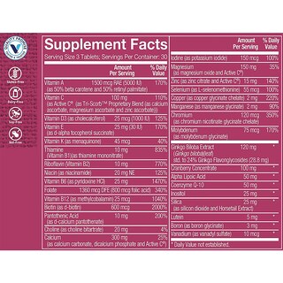 Foto 3 | Multivitamínico The Vitamin Shoppe Ultimate Woman 50+ 90 Comprimidos - Venta Internacional.