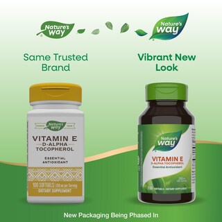Foto 3 | Suplemento De Vitamina E D-alfa Tocoferol De Nature's Way, 268 Mg - Venta Internacional.