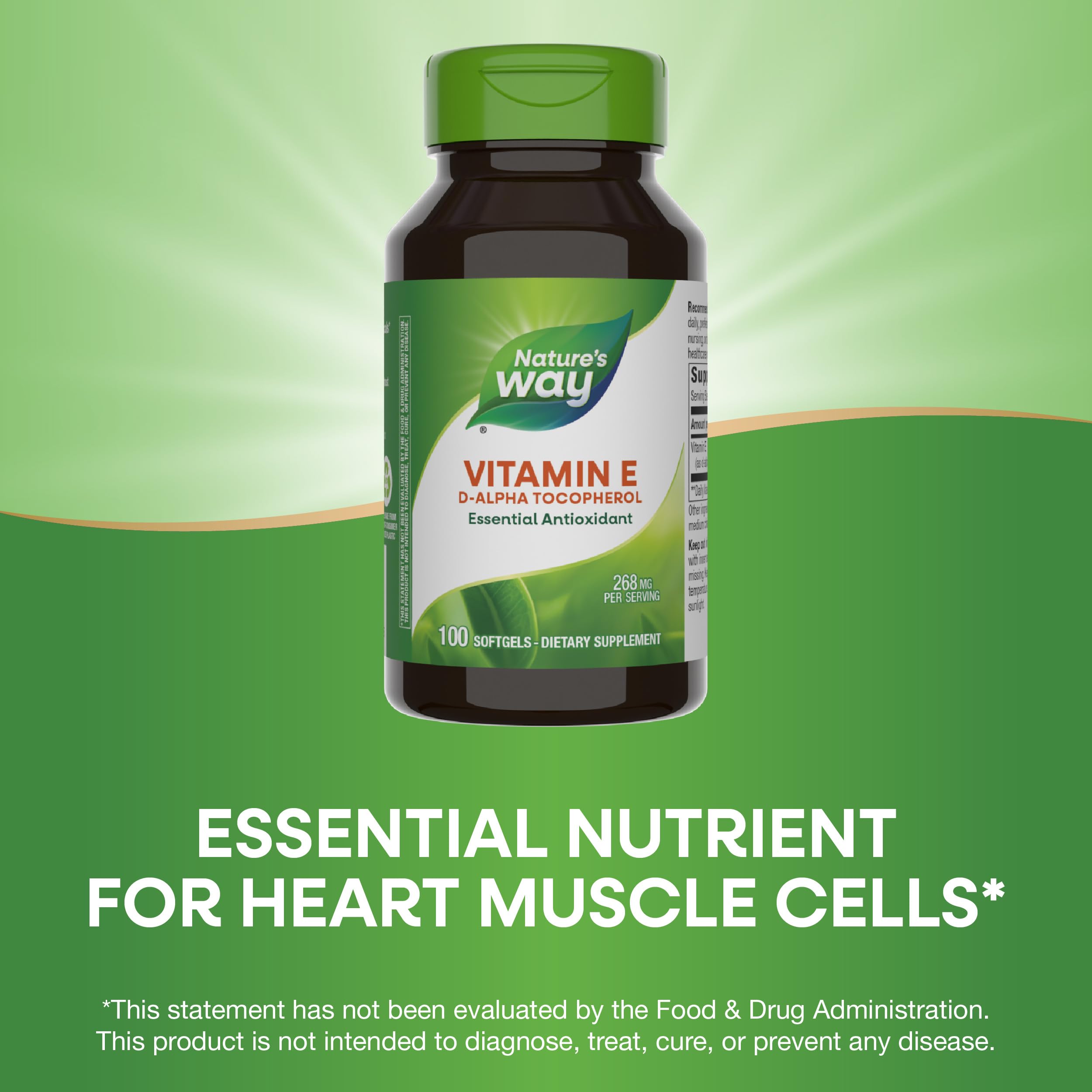 Foto 6 pulgar | Suplemento De Vitamina E D-alfa Tocoferol De Nature's Way, 268 Mg - Venta Internacional.