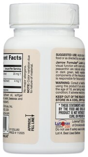 Foto 2 | Suplementos Nutricionales De Luteína Jarrow Formulas 20 Mg 60 Cápsulas Blandas - Venta Internacional.