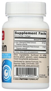 Foto 5 | Suplementos Nutricionales De Luteína Jarrow Formulas 20 Mg 60 Cápsulas Blandas - Venta Internacional.