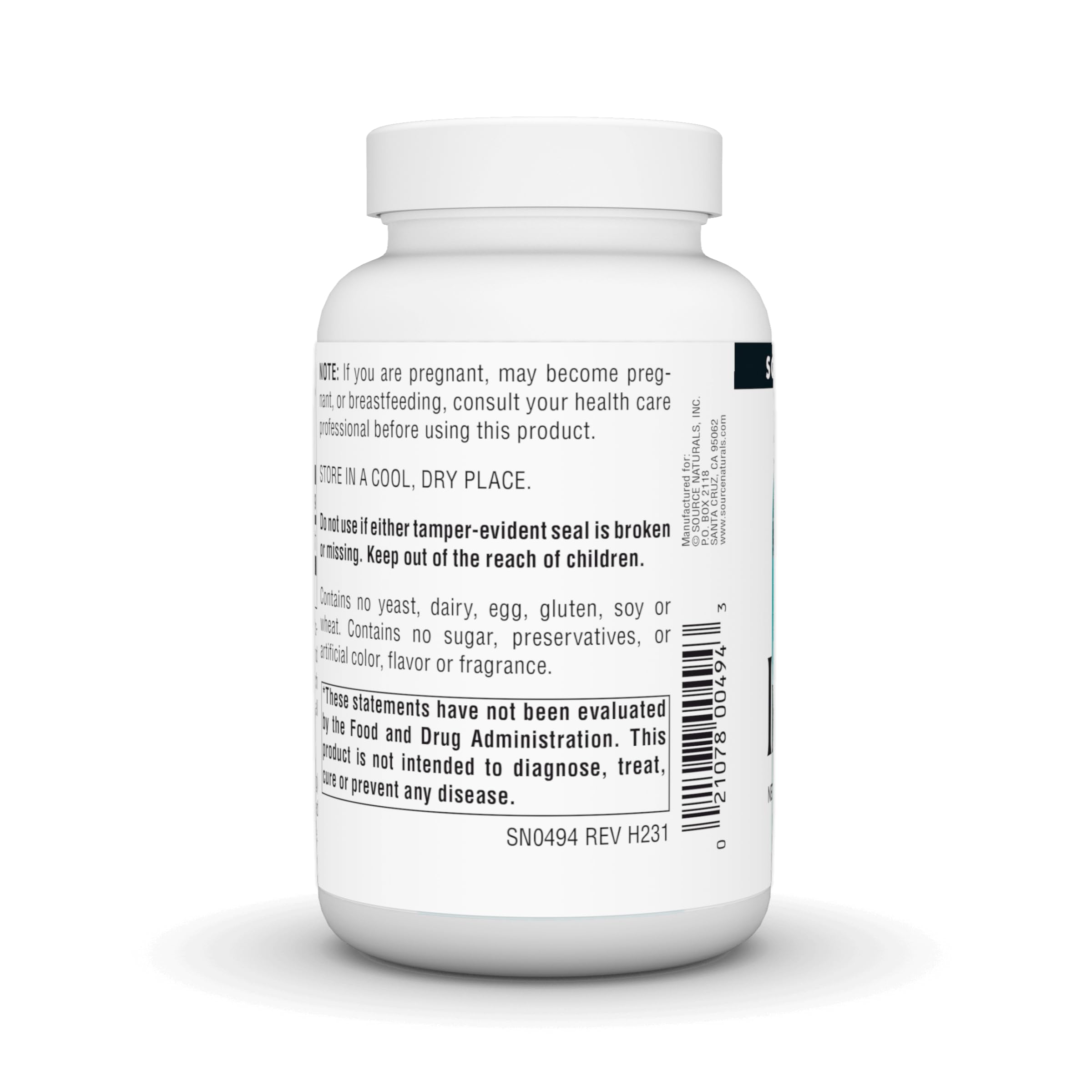 Foto 4 pulgar | Suplemento Dietético Source Naturals Pure Inositol 120 Ml - Venta Internacional.
