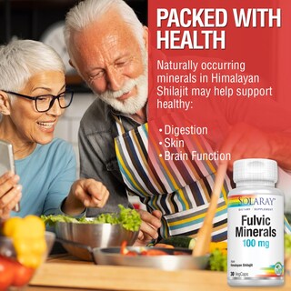 Foto 4 | Suplemento Solaray Fulvic Minerals 100 Mg De Shilajit Del Himalaya - Venta Internacional.
