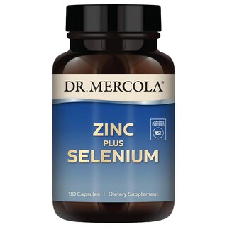 Foto 1 | Dr. Mercola Zinc + Selenio 90 Cápsulas | Inmunidad, Antioxidantes Y Energía Celular