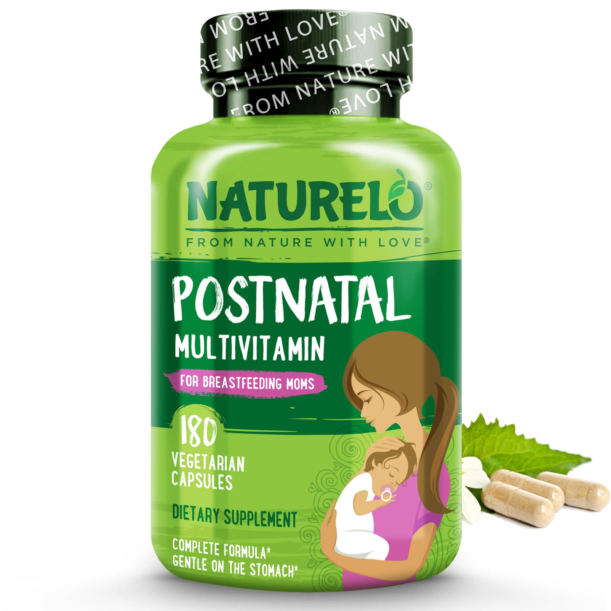Foto 2 pulgar | Suplemento Multivitamínico Posnatal Naturelo Para Lactancia Materna 180c - Venta Internacional.
